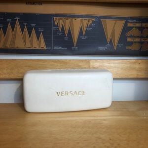 VERSACE white Sunglasses case
